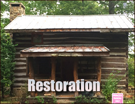 Historic Log Cabin Restoration  Auxier, Kentucky